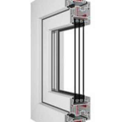 TMP Kunststofffenster mit gutem U-Wert