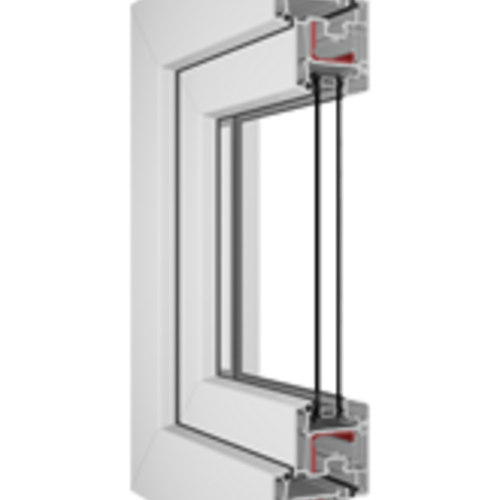 TMP Fenster mit 2-fach-Verglasung